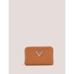 CARTERA MUJER GUESS BOLSOS MERIDIAN SLG MARRÓN