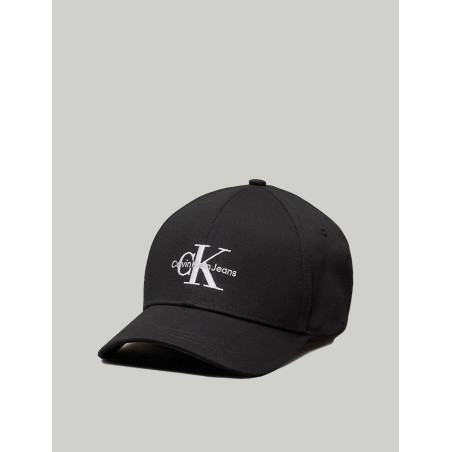 GORRA CALVIN KLEIN MONO LOGO EMBRO CAP NEGRO