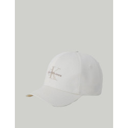 GORRA CALVIN KLEIN MONO LOGO EMBRO CAP BLANCO