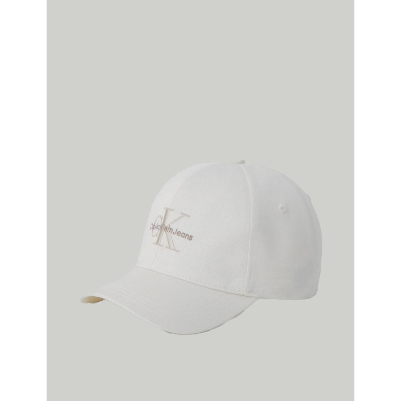 GORRA CALVIN KLEIN MONO LOGO EMBRO CAP BLANCO