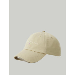 GORRA TOMMY HILFIGER LINEAR LOGO CAP TAUPE