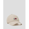 GORRA TOMMY HILFIGER TJM FLAG CAP TAUPE
