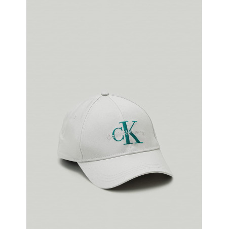 GORRA CALVIN KLEIN MONOGRAM CAP GRIS