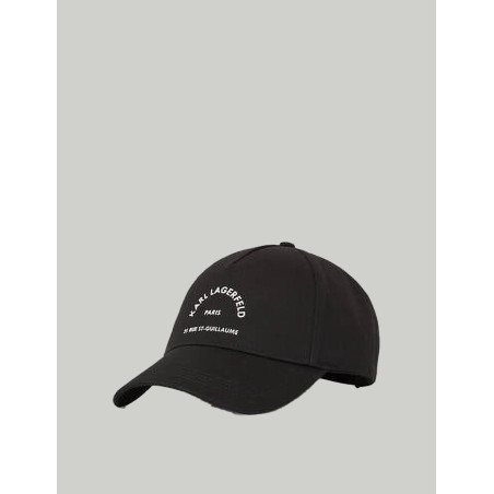 GORRA KARL LAGERFED RSG CAP NEGRO