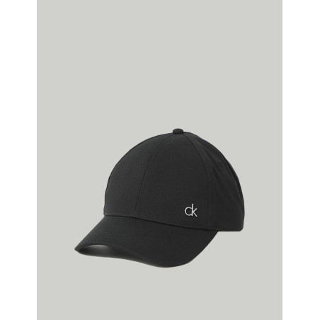 GORRA CALVIN KLEIN METAL COTTON CAP NEGRO