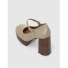 ZAPATO ANGEL ALARCON GLORIA TAUPE