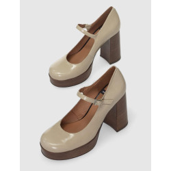 ZAPATO ANGEL ALARCON GLORIA TAUPE