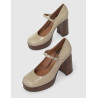 ZAPATO ANGEL ALARCON GLORIA TAUPE