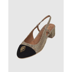 ZAPATO KURT GEIGER SLOANE MID SLINGBACK BEIG