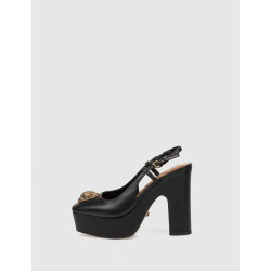ZAPATO KURT GEIGER BELGRAVIA PLATFORM SLING NEGRO