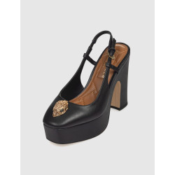 ZAPATO KURT GEIGER BELGRAVIA PLATFORM SLING NEGRO