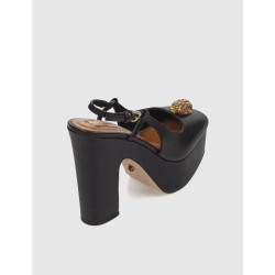 ZAPATO KURT GEIGER BELGRAVIA PLATFORM SLING NEGRO