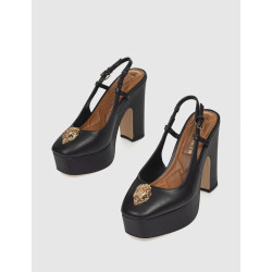 ZAPATO KURT GEIGER BELGRAVIA PLATFORM SLING NEGRO