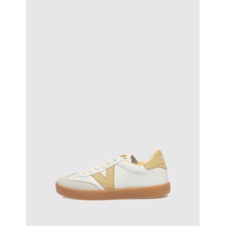 ZAPATILLA VICTORIA BERLIN  BLANCO/AMARILLO