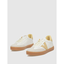 ZAPATILLA VICTORIA BERLIN  BLANCO/AMARILLO