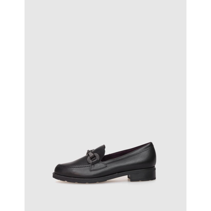 MOCASÍN PITILLOS 5450 NEGRO