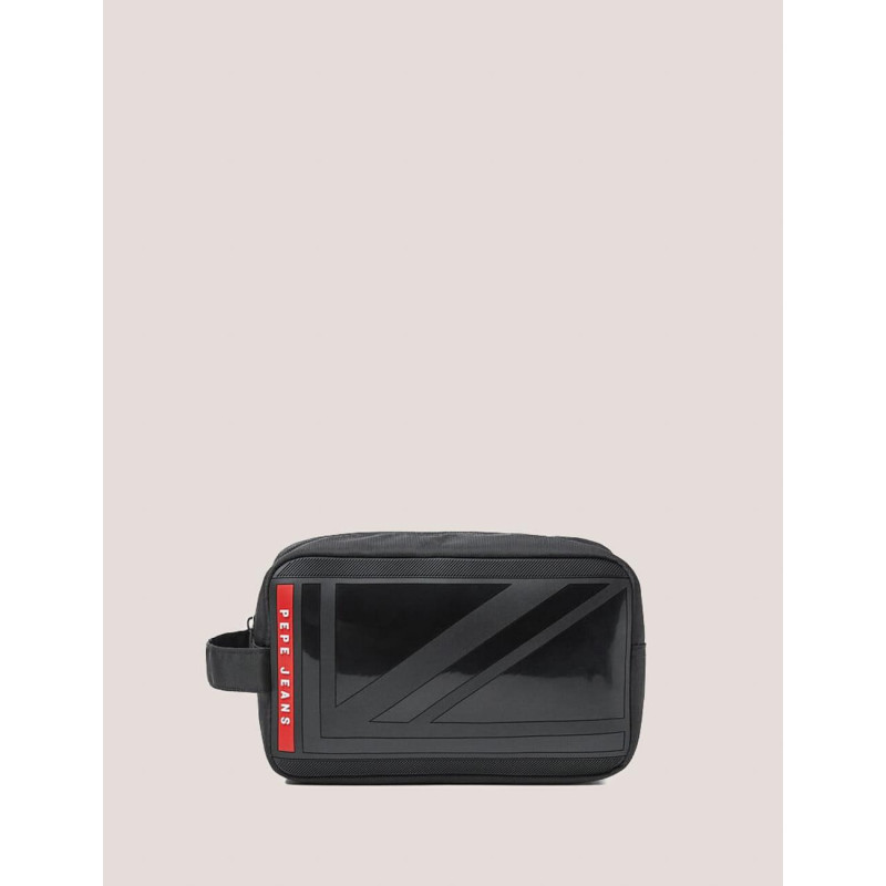 NECESER PEPE JEANS SLIDER BAG NEGRO