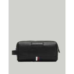 NECESER TOMMY HILFIGER TH BUSINESS PU WASHBAG NEGRO